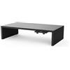GRIFEMA GB1052-1 Rialzo per Monitor in Legno, Supporto per Monitor da Tavolo per Monitor, Laptop, Stampanti, Portata Fino a 20 kg, L420 x L233 mm x H104, Nero