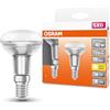 OSRAM LED Lampada non riflettore, Star R50, Attacco: E14, Bianco Caldo, 2700 Kelvin, 2.6 W, 210 lumen, Confezione da 2