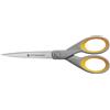 Westcott E-30470 00 Forbici per ritagliare silhouette Titanium Super Softgrip, 18 cm, grigio/giallo
