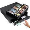 POS VALLEY Cassetto Portasoldi in Ferro - Salvadanaio con Chiave Nero - 8