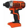 BLACK+DECKER 18V Avvitatore ad impulsi a batteria, potente coppia di 155Nm per a