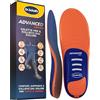 Dr. Scholl's Advanced Pain Relief Solette Ortopediche, Solette Scarpe e Stivali, Sollievo Dolore Piedi e Tallone, Fascite Plantare, Supporto Arco Plantare, Ammortizzazione Extra, Fino 150 Kg, 46-46.5