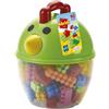 Ecoiffier - Abrick, Cofanetto del Pollo 90 Pezzi, Set da Costruzione per Bambini, dai 18 mesi, 7600001434