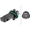 HELLA 8ET 358 095-571 Debimetro, 5a... poli, avvitato, con guarnizione