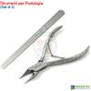 Medentra Pinza per Unghie dei Piedi Incarnite Tronchesina Lima Strumenti per podologia X2