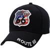 Cappellino Cap Route 66 Jet Black