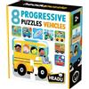 HEADU PUZZLE 8 VEICOLI PROGRESSIVI