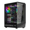 NOUA Demon TK100 Case Pc Gaming ATX Mid Tower Ventola PWM ARGB e Strip Led Nero