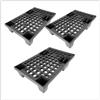 EMPOTEC 3 BANCALI PALLET PLASTICA IMBALLAGGIO LEGGERO ROBUSTO 60X40X13 CM PORTATA KG 300
