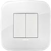 Vimar 0K03925.06 Arké Kit comando connesso, senza fili e senza batteria, VIEW Wireless standard Bluetooth completo di supporto, tasti,placca 2M