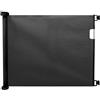 Avilia Cancello di Sicurezza per Bambini e Animali Estendibile - Cancelletto Ideale per Scale e Porte, Meccanismo di Blocco Facile, Montaggio a Vite, in ABS e PVC, 130x88 cm, Nero