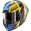 SHARK, Casco Moto Integrale RACE-R PRO GP REPLICA CAM PETERSEN x TROY LEE DESIGNS Anthracite Yellow Blue, S