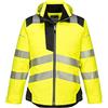 Portwest T400YBRXL Giacca Vision Antipioggia e Alta Visibilità, Giallo, XL