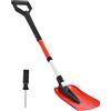 Uimoso Pala da Neve Pieghevole 22 cm, Lunghezza Regolabile 91-102 cm, Leggera