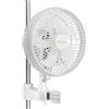 VivoVerdant Ventilatore Grow con clip, motore EC, IP-54 da 6 pollici per