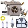 Mtanlo Kit carburatore per Husqvarna 36 41 136 137 141 142 Motosega come Walbro