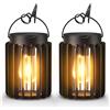 RECHOO Lampade solari per esterni da giardino, da appendere, 2 lanterne