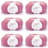 ggh Wolle ggh Kid Box - 6 gomitoli di lana per bambini, colore 116, rosa corallo