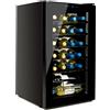 G3Ferrari Frigo Cantinetta Cantina per 24 Bottiglie di Vino al Fresco Nero Frigorifero