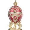 Danila Gifts danila-souvenirs Uovo in Stile Fabergé/portagioie con Leoni e Corona