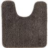MIULEE Tappeto Bagno per WC a U 45x45cm Marrone - Tappetino Bagno