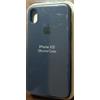 Custodia iPhone XR Cover TPU Silicone Originale Case GENUINE APPLE Blu Scura