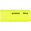 GOODRAM Pen Drive Chiavetta USB 64 GB USB tipo A 2.0 Giallo UME2-0640Y0R11 Goodram