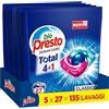 Bio Presto Power Caps Classico, Detersivo Lavatrice Predosato In Capsule, Confezione Da 135 Lavaggi