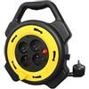 Tec Hit 6310 - Avvolgicavo in ABS, 10 m, 3 x 1,5 mm2, No