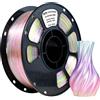 iBOSS Trasparente Glitter PLA+ Filamento 1,75 mm, Trasparente Pendenza