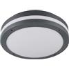 Trio Leuchten Piave 676960142 - Plafoniera a LED per esterni, in