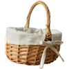 Cestino da picnic Cestino rustico in vimini intrecciato per decorazioni