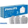 BRITA CONF.3 FILTRI per CARAFFA FILTRANTE PHILIPS COMPATIBILE BRITA*