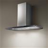 Elica Cappa Cucina Elica Aspirante Parete 80 cm x 38 cm Acciaio Nera GALAXY BLIX/A/80