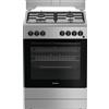 Indesit Cucina a Gas 4 Fuochi Forno Elettrico 60x60 cm Classe A Inox I6G3PMS INDESIT