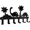 Eachave Dino-Kinder-Garderobenhaken - Appendiabiti da parete per bambini, con 6