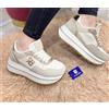 N/A Sneakers donna platform renato balestra beige/gold rb25f24