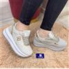 N/A Sneakers donna platform renato balestra grey/gold rb25f24