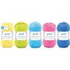 120 Gründl Filato Cotton Quick uni - filato sottile per uncinetto e maglia - filato lucido e delicato sulla pelle - 100% cotone - 5 gomitoli da 50 g / 125 m - ferri e uncinetto n. 3-4 - Mix Estivo