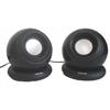 Tecno Accessori CASSE AUDIO SPEAKER 2.0 TECNO TC-SP33 5WATT PER PC NOTEBOOK ALIMENTATE USB NERE