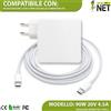 New Net Alimentatore Type-C compatibile con Tablet Microsoft Nokia max 20V 4,5A 90W