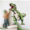Tanlaby Dinosauri Verdi Adesivi Murali Grande T-Rex Sticker Muro Animali