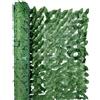 Aurora Store Siepe Artificiale Sintetica 1 x 3 Metri Rotolo Rete Frangivista