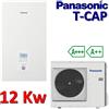 PANASONIC Sistema Aquarea T-CAP SPLIT KIT-WXC12H6E5 (WH-SXC12H6E5 + WH-UX12HE5)