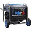 HYUNDAI Generatore di corrente 7,5Kw Inverter Benzina Full Power Hyundai 65360 460cc 18H