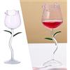 Bicchiere da Martini Creative Green Leaves da 150 ml per bere KTV Bar Club
