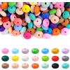 Fenglin-joy Lenticchia Perline di Silicone, 100 Pezzi 12mm perline in