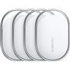 Xiaomi Tag 4 Pack Confezione 4 Pezzi - White EU