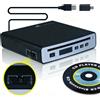 Does not apply Lettore CD Portatile per Auto, Dual-Mode USB O Bluetooth per Tutti I Modelli Di