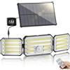 ✅Luci Solari da Giardino Faretto LED da Esterno con Panello Solare ✅Impermeabile